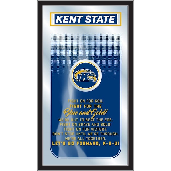 Kent State 26" x 15" Fight Song Mirror