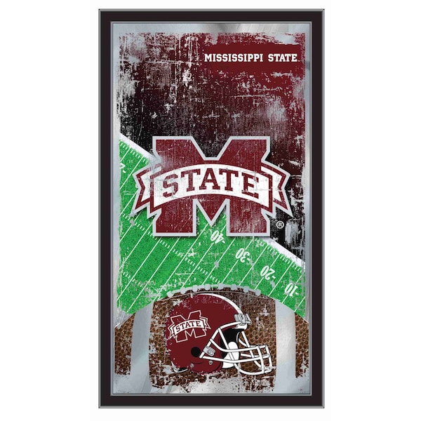 Mississippi State 15" x 26" Football Mirror
