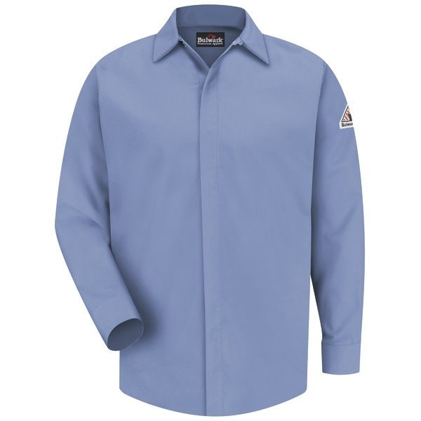 Gripper Front Ls Shirt 7Oz Cmftouch, L