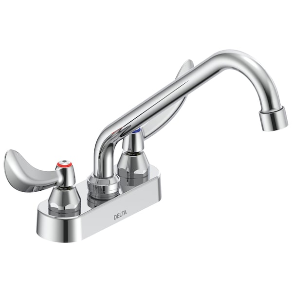 Commercial 27C4 / 27C5 / 27C6: Two Handle 4 In Deck-Mount Faucet