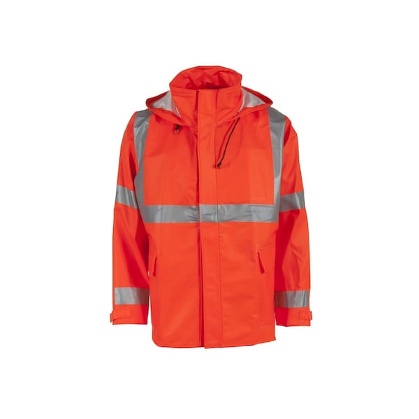 Outerwear Flex Arc Jacket w/Hood-Fl Org-6X