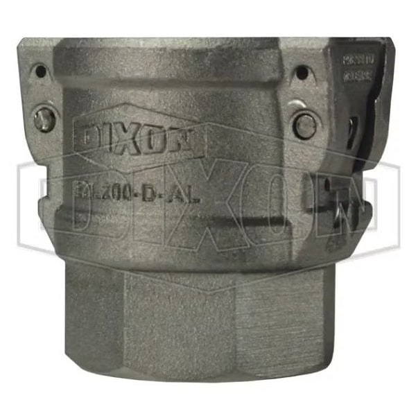 EZLink Type D Armless Cam and Groove Coupler with Buna-N Gasket, Coupler x FNPT End Style, Aluminum