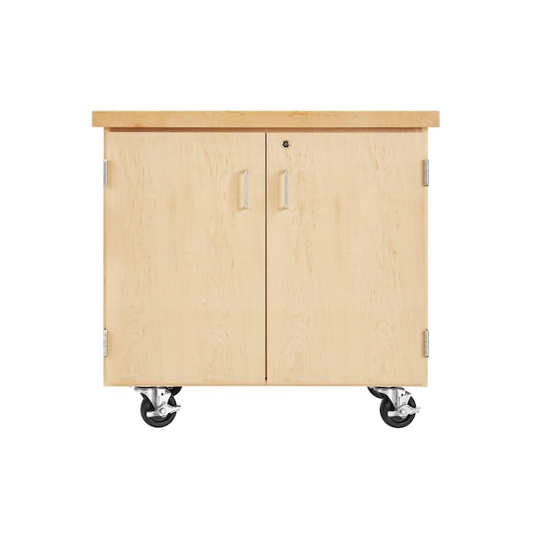 Mobile Cabinet, 36" W, 34" Height, 500 lb.