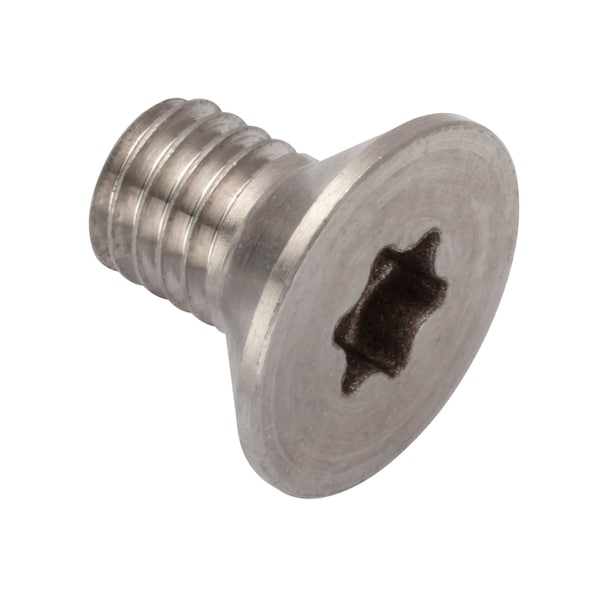 M5-0.80 Socket Head Cap Screw, Flat, Plain Stainless Steel, 8 mm Length