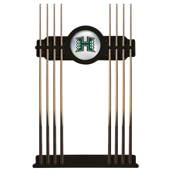 Hawaii Cue Rack in Black Finish