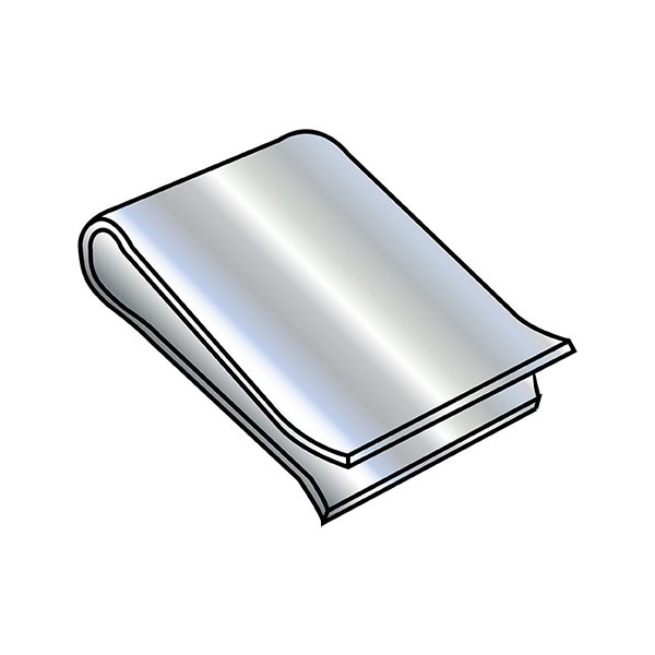C22503-014-3B U CLIPS ELECTRO ZINC, PK2000