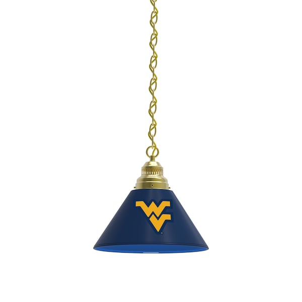 West Virginia Pendant Light, Brass Fixture