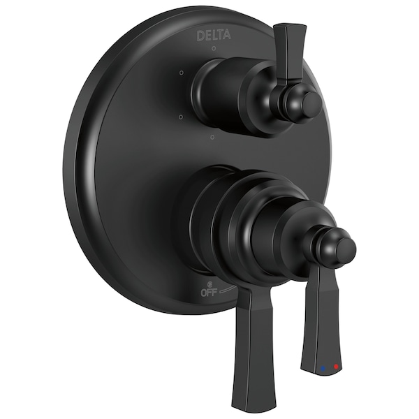 2-Handle Monitor 17 Series Valve Trim With 6 Setting Diverter