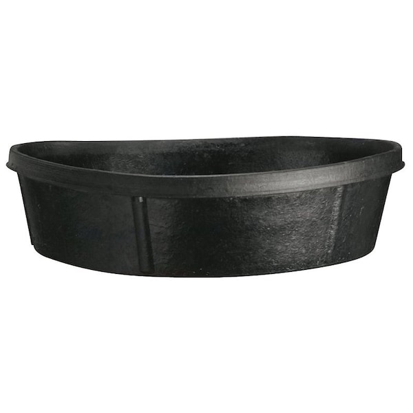 Feeder Pan, 3 gal Volume, Rubber