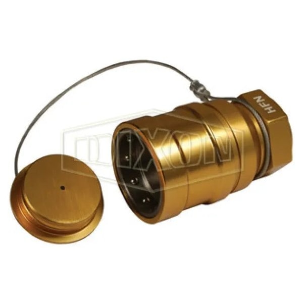 1 in FNPT GOLD HI-FLOW NOZZLE W/PLUG