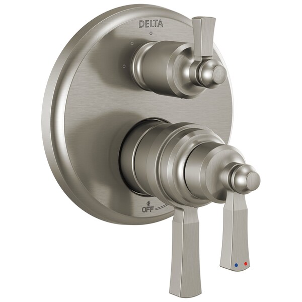 2-Handle Monitor 17T Series Valve Trim With 3 Setting Diverter