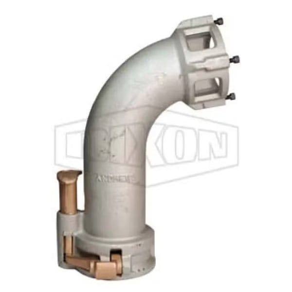 Tight Fill Drop Elbow, 3 in Nominal, Aluminum, Domestic