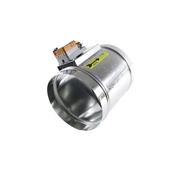 10 in. ELEC BYPASS RND DAMPER