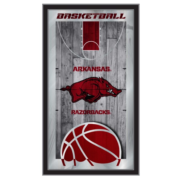 Arkansas 15" x 26" Basketball Mirror