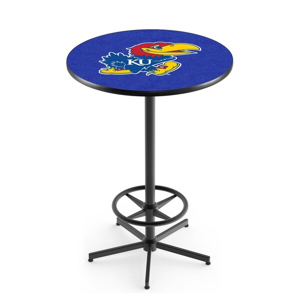 42" Black Kansas Pub Table