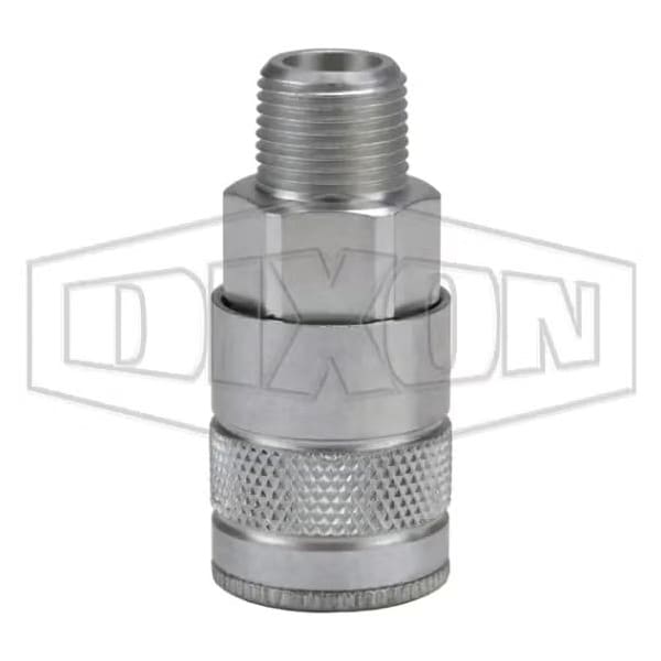 Tru-Flate Air Chief Automotive Male Quick Connect Coupler, 1/2-14 Nominal, Quick Connect Coupler x N
