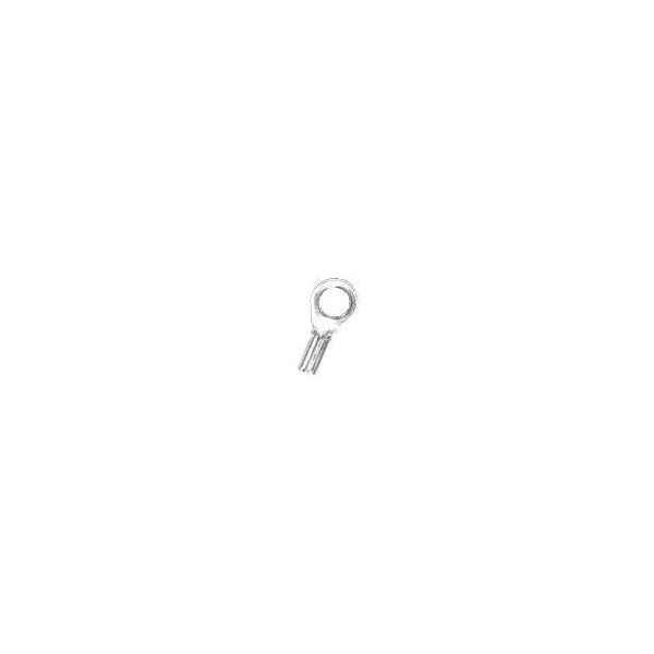 Ring Terminal, 18 AWG, 600 V, Bare Insulated, 1000 PK