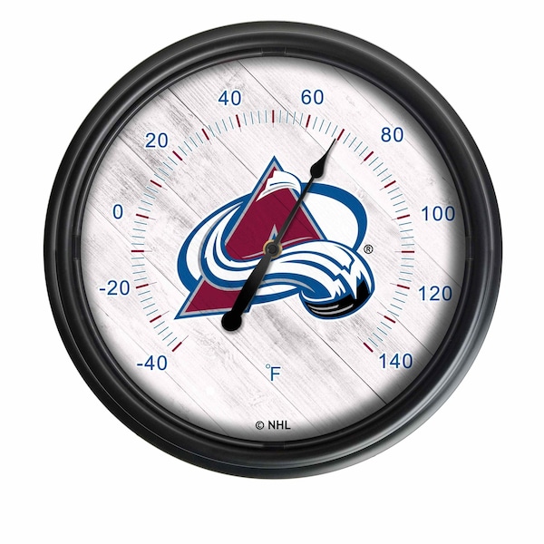 Colorado Avalanche Indoor/Outdoor LED Thermometer
