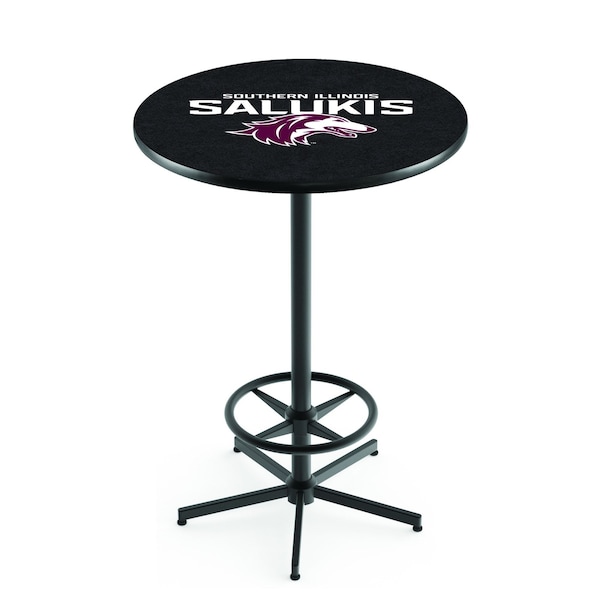 42" Black Southern Illinois Pub Table