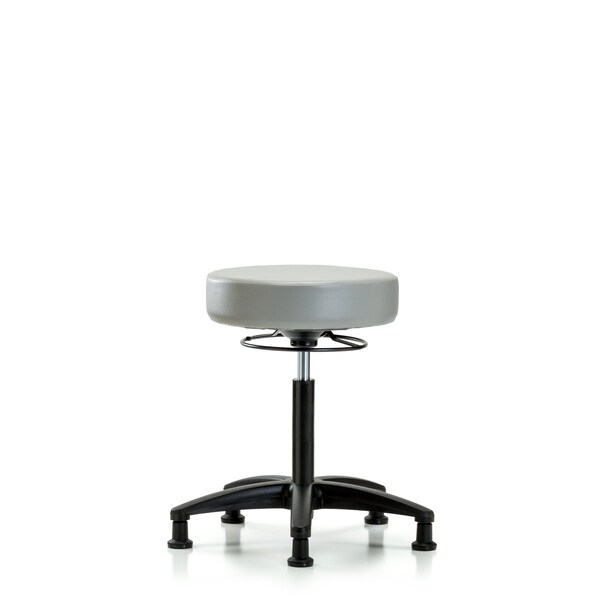 Bench Stool, Med, Vinyl, Glides, Dov