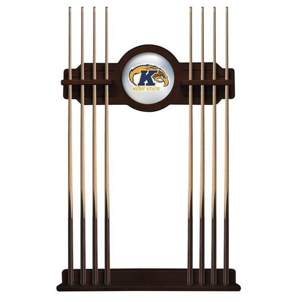 Kent State Cue Rack in English Tudor Finish