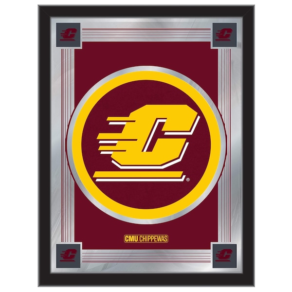 Central Michigan 17" x 22" Logo Mirror