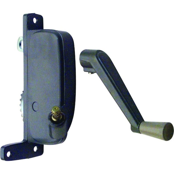H 3670 Window Operator, Right, Aluminum, BakedOn Enamel
