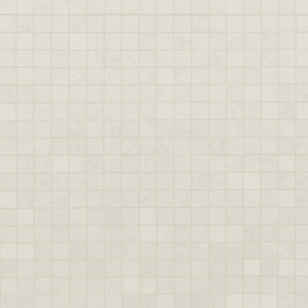 Legend White 12 In. X 12 In. Porcelain Mosaic Floor And Wall Tile, 8PK