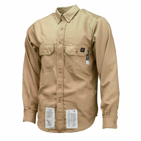 Workwear 7 oz Ultra-Soft FR Shirt-KH-5X