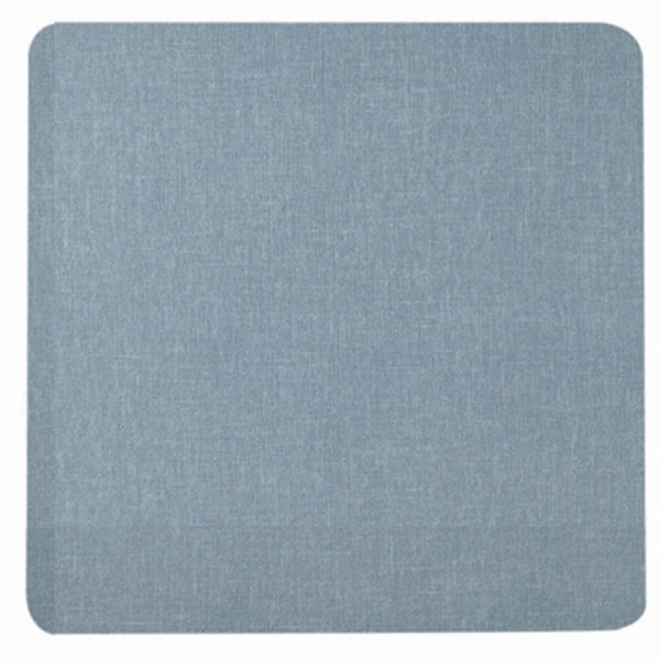 Fabric Covered Tackable Board Radius Model 48" x 48" Grey Mix