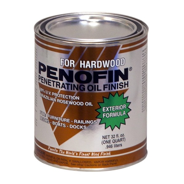 1 Qt Natural Exotic Hardwood Penetrating Wood Finish (550-VOC)