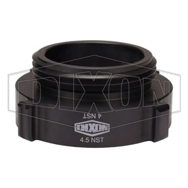 Style N37 Rocker Lug Hydrant Adapter, 4-1/2 x 4 in, Female NST NH x Male NST NH, Aluminum, Hardc