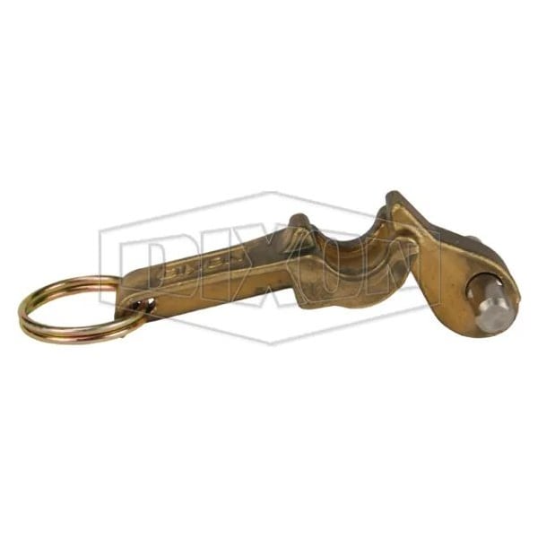 Boss-Lock Standard Cam and Groove Handle, Brass, Domestic