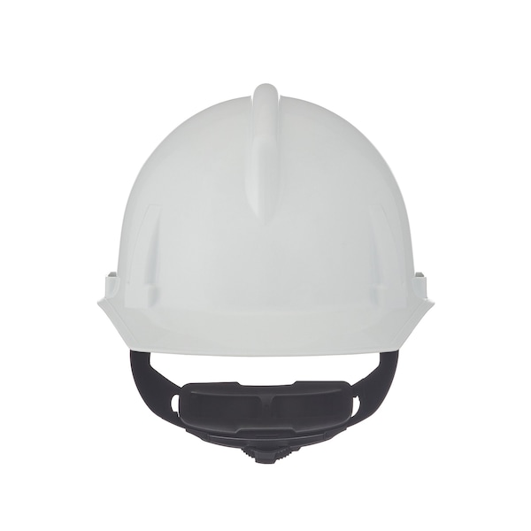 Topgard Hard Hat Cap Style, Polycarbonate, Fas-Trac III, Type 1, Class E, White