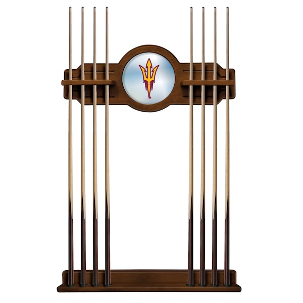 Arizona State Cue Rack in Chardonnay Finish, Pitchfork