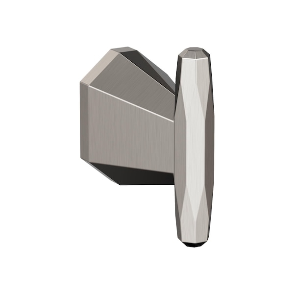 St. Vincent Brushed Nickel Contemporary Single Robe Hook