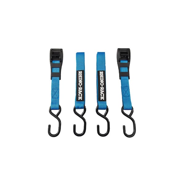 9.8FT TIE DOWN STRAP WITH HOOK (X2)