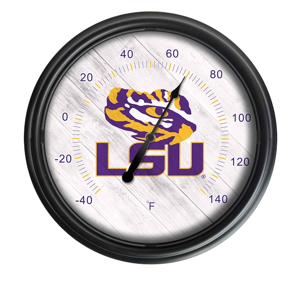 Louisiana State University Indoor/Outdoor LED Thermometer
