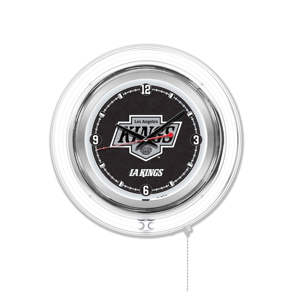 Los Angeles Kings Double Neon 15" Clock, NHL