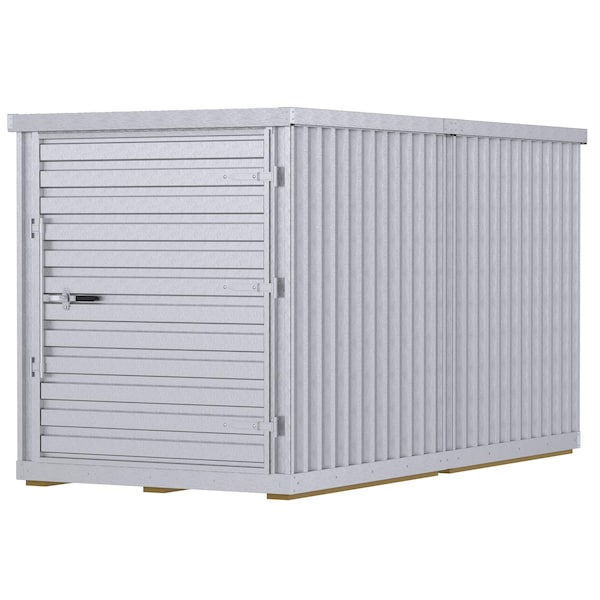 STORAGE BUILDING 6'X12' WIDE DOOR
