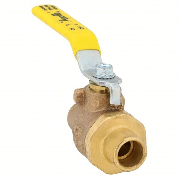 3/8" Sweat Bronze Ball Valve 2-Way