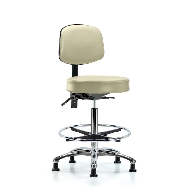 Ben Stool, Hi, Vinyl, Bk, CF, Gld, Wht
