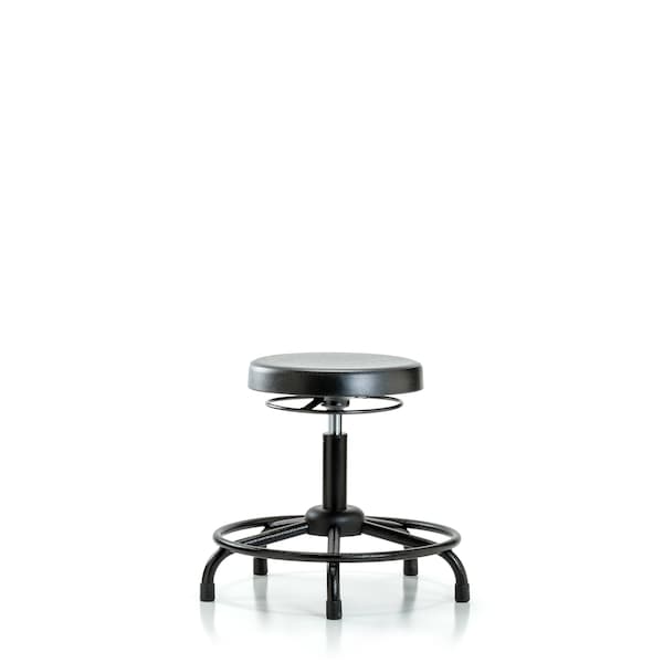 Desk Stool, Poly, RT, Glides