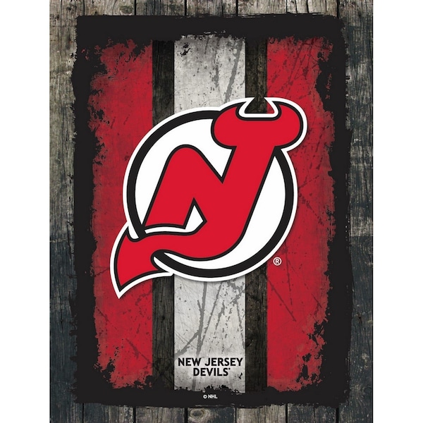 New Jersey Devils 15" x 20" Canvas Wall Art