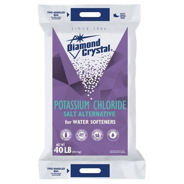 Cargill Diamond Crystal 100012447 Salt Pellets, 40 lb Bag