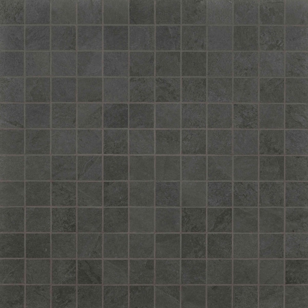 Legions Midnight 12 In. X 12 In. Porcelain Mosaic Floor And Wall Tile, 6PK