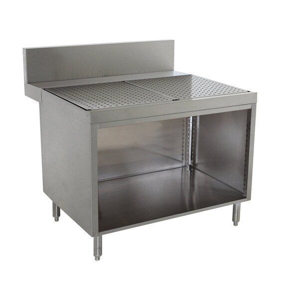 Prestige Underbar Drainboard Cabinet open front 30 in.W x 30 in.D x 36 in.H