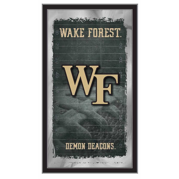 Wake Forest 15" x 26" Football Mirror