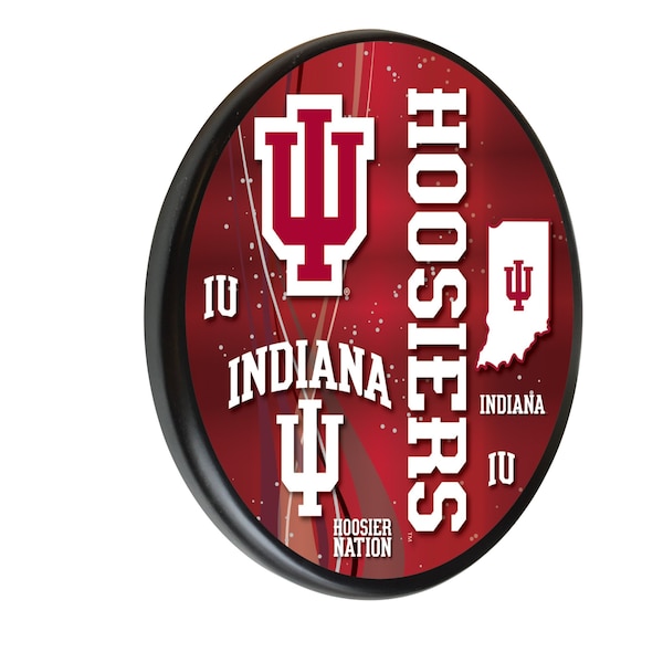 Indiana University 13" Solid Wood Sign