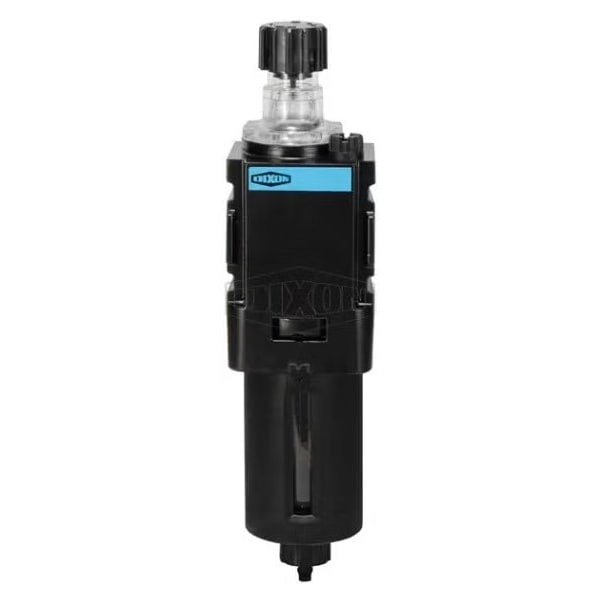 Wilkerson by EconOmist Miniature Lubricator, 1/4 in Port, 57.5 SCFM Flow Rate, 250 psi Pressure, Zin